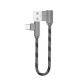 20cm USB Cable for Micro Devices Fast Charger Cables Mobile Phone Charging Data Adapt