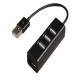 4 Ports High Speed USB 2.0 Hub Splitter Adapter Expansion for PC MAC