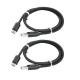 2PCS Fast Speed Usb 3.1 Type-C To Usb 2.0  Charging Data Transfer Cable