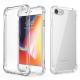 Case Cover for iPhone 7 / 8 Shockproof  TPU Transparent Protective Four Corners Skin