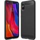 ASLING Carbon Fiber TPU Anti-drop Case for Xiaomi Mi 8