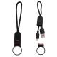 8 Pin Key Ring Fast Charging Cable Data Sync