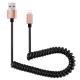 1M Flexible Elastic Stretch USB Charging Spring Cable for iPad