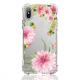 Creative Design Flexible Soft Flower Pattern TPU Case for iPhone X