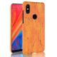 ASLING Wooden Grain PU + PC Protective Phone Case for Xiaomi MIX 2S