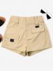 High Waist Pockets Shorts