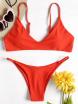 Padded Low Rise Bikini Set