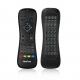 Iweipoo GT01 2.4G Air Mouse Wireless Keyboard IR Remote -  Black