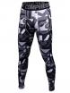 Male Letter Camouflage Print Compression Long Training Pants