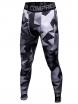 Male Triangle Camouflage Compression Long Training Pants