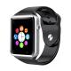 A1 Bluetooth Smart Watch Sport Pedometer With SIM Slot Camera Smartwatch For Android IOS Phone--Silver+Black (1 Unit Per Customer)