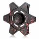 Star Style Hexagonal Fidget Spinner Zinc Alloy ADHD Focus Toy