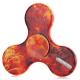 Tri-blade LED Rechargeable Fidget Spinner with Graphic Pattern