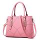 "ZUUCEE Wanita Fashion Handbags PU Leather Shoulder Lady Tas Messenger Big Leisure Handbag untuk Wanita, China (pink)"