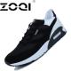 ZOQI Outdoor Sport Sneaker Bernapas Pria Berlari Sepatu Berkualitas Tinggi (HITAM PUTIH)-Intl