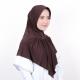 Kerudung Zoya Jilbab Instan - Kalila Nalanie Dark Brown