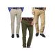 Three In One Smart Chinos  Off White + Green + Brown