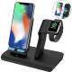 for Apple Watch Charger Stand for iPhone Xs/Xs Max/XR/X Wireless Charger, KNGUVTH Qi Wireless Charging Stations for iPhone 8/8 Plus, Samsung, iWatch Charging Docks for Apple Watch Series 3, 2,1, Nike
