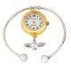 OR Women Lovely Bracelet Watch Round Dial With Heart Pendant For Jubaoli-silver