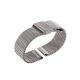 OR Watch Bracelet Net Steel Strip 24mm Splicing Buckle Band Safety-silver