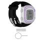 Watch Silicone Wrist Band Strap +Tools For Garmin Forerunner 10 / 15 GPS Running #black men