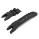 Black Rubber Wristwatch Watch Band Strap For Invicta Reserve Collection Venom