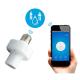 SONOFF® E27 LED Wifi Light Bulb Smart APP Holder Base Socket Remote Control By IOS Android AC100-250V