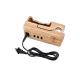 OR Bamboo Wood 3-port USB Charging Station Holder For IPhone Apple Watch-random-US Plug