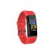 UJ Smart Sports Bracelet ID115 Plus Fitness Tracker Waterproof Wristband-Red