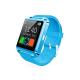 UJ U8 Bluetooth Smart Watch Sports Passometer Altimeter Music Player Wrist-blue