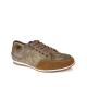 Men's Snake Skin Sneakers - Brown