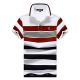 Men Polo Shirt New Summer Casual Striped Cotton Men's Polo Solid Polo Shirt Polo Ralp Men Camisa-red