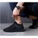 Mesh Unisex Breathable Casual/Sport Easywear Sneakers - Black