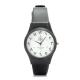 Q&Q-Casual Watch-Black Rubber Strap Stories- Analog Watch