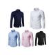 5 Pairs Of Quality And Classy Men Shirts - Black, White, Navy Blue, Pink, Blue