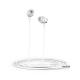 In-ear Earphones With Volume Control - White