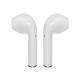 Mini Wireless Bluetooth Earphone Stereo In Ear Noise Cancellation Earbuds Color:white Style:Without Charging Compartment