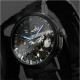 2017 Winner New Style Full Black Skeleton Designer Watch Stainless Steel Top Brand Luxury Relogio Masculino Men Mechanical Watch