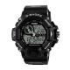 1029 Sports Men Watches LED Digital Watch Fashion Brand Outdoor 50M Waterproof Wristwatch - Black