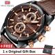 Top Luxury Brand Watch Famous Fashion Sports Men Quartz Watches Mens Trend Wristwatch Gift For Male