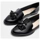 Fashion Quality Flat Loafers Shoe - Black