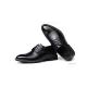 Super Large Size Business Winter Men's Basic Flat Super Fiber Gentle Wedding Leather Shoes Luxury Brand Formal Wearing British-black