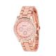 Rhinestone Women Wristwatch - Rose Gold