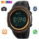 [100% Genuine] 2017 NEW Popular SKMEI Watch 1250 Mens Sport Watch Chrono Calories Pedometer Multi-Functions Sports Watches Reminder Digital Wristwatches Relogios