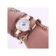 Super Rhinestone Bracelet Lady Watch Ladies Quartz Watch Lady Wristwatch-brown