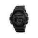 1243 50M Waterproof Men's Digital Outdoor Sports Watch With Chronograph / LED Display / Alarm Clock - Black