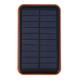 Home-50000MAH Large Capacity Waterproof Mobile Phones External Solar Power Bank*Black & Orange