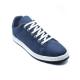 Canvas Lace Up Sneakers - Navy