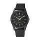 Unisex Casual Wear Rubber Strap Solar Powered Watch - VS12J005Y - Black