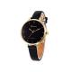 Women Casual Checkers Faux Leather Quartz Analog Wrist Watch